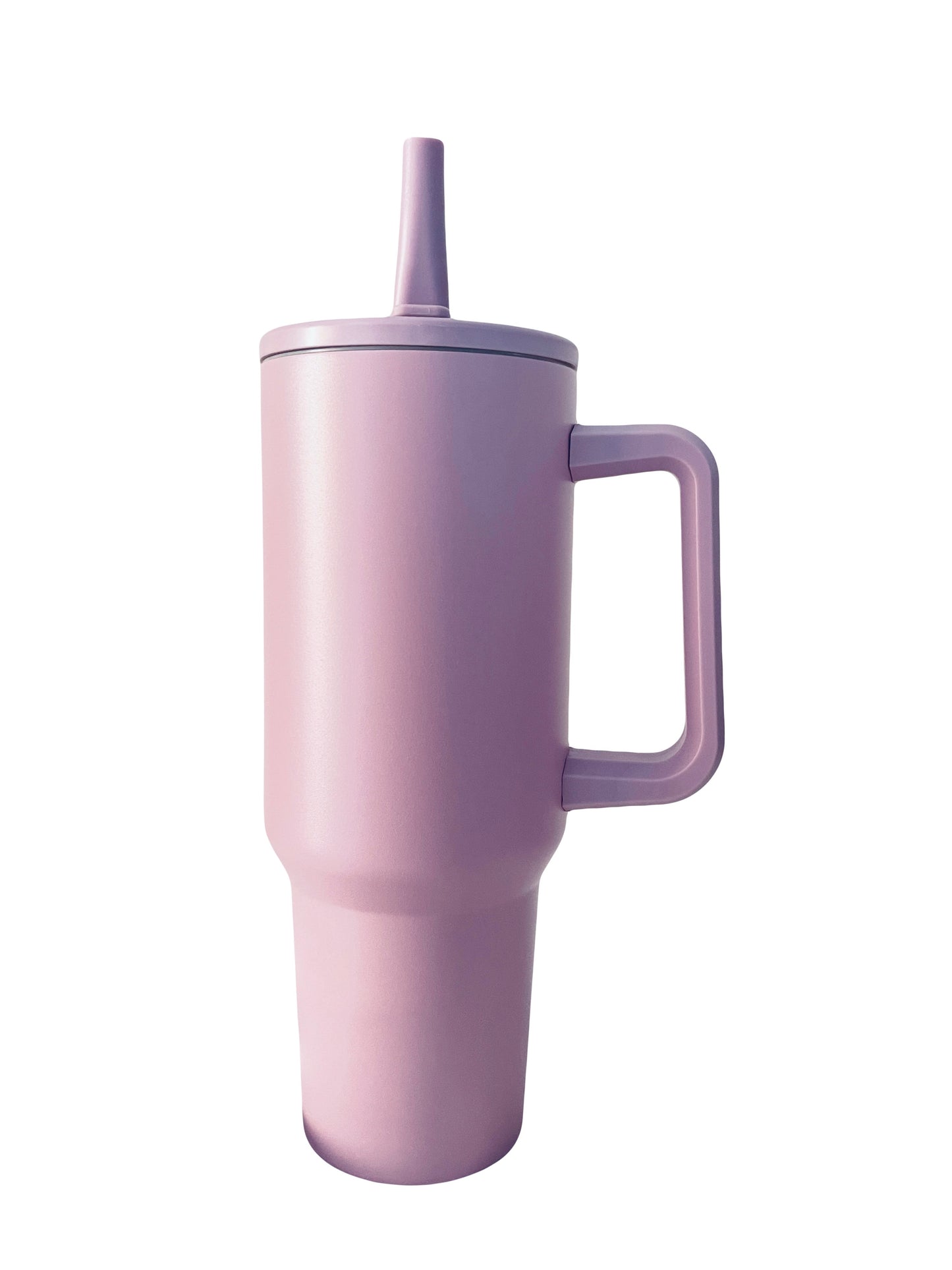 Tumbler with handle and Flip Straw |40oz